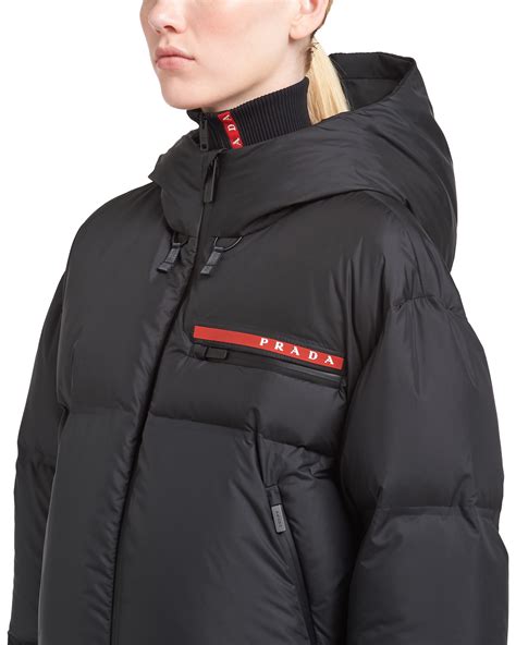 prada coats women|prada puffer coat women's.